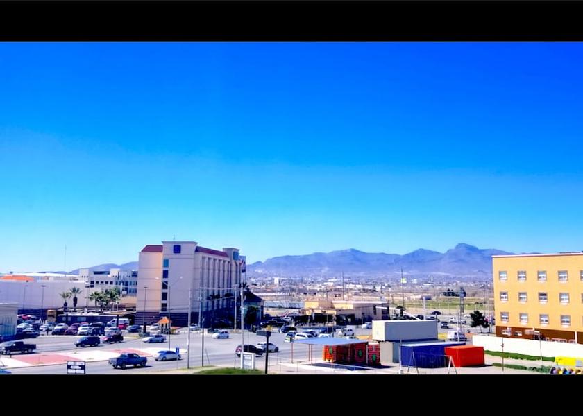 Chihuahua Ciudad Juárez City view from property