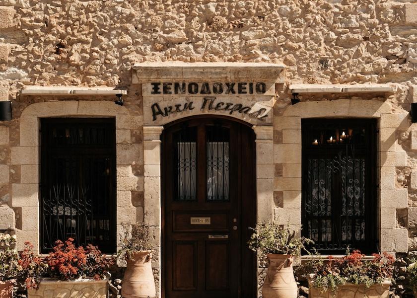 Crete Rethymno Exterior Detail