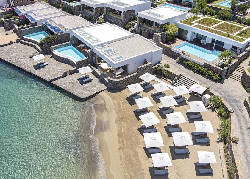 Crete Agios Nikolaos Aerial View