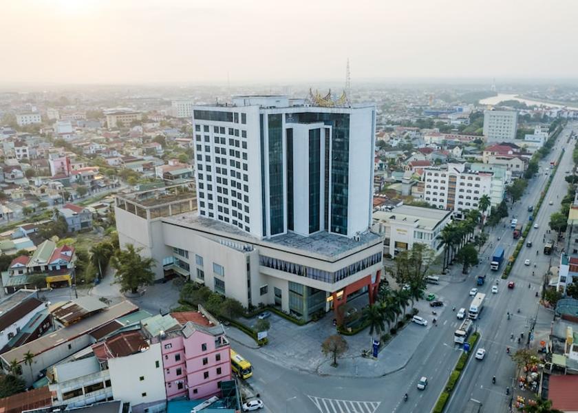 Quang Tri Province Dong Ha Aerial view