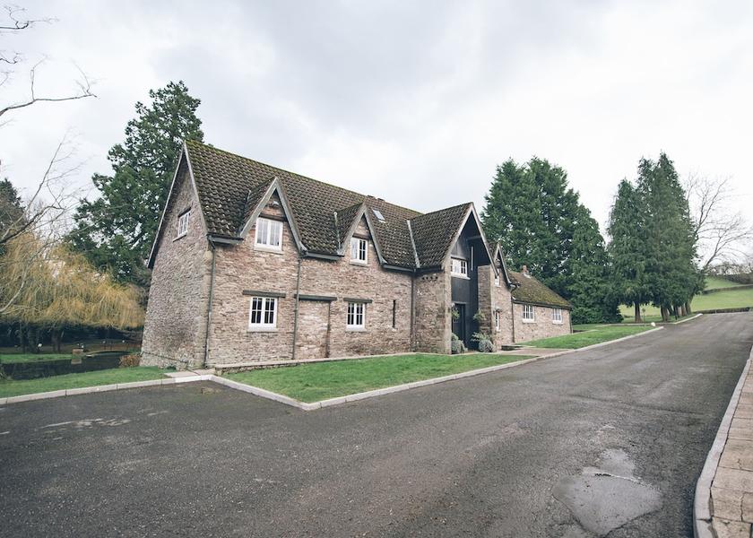 Wales Usk Exterior Detail