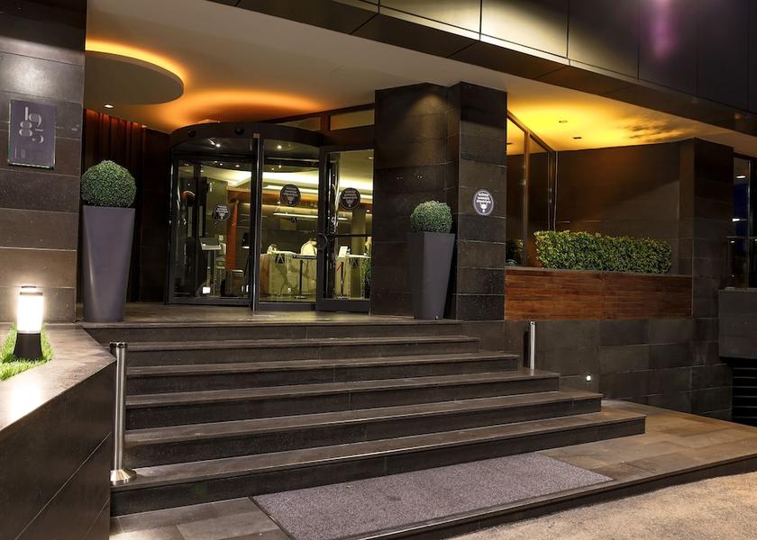 Bursa Bursa Front of property - evening/night