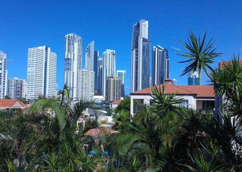 Queensland Gold Coast View from Property