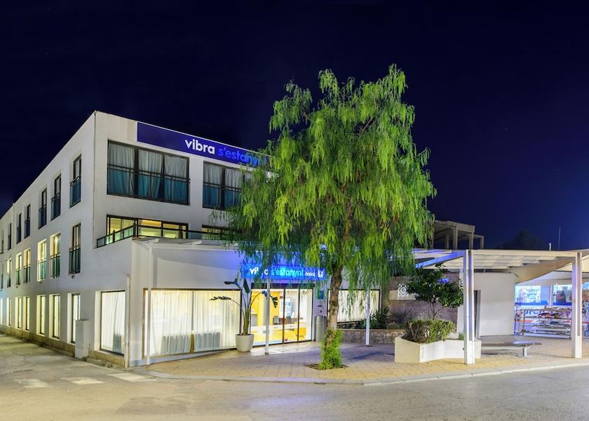 Balearic Islands Sant Josep de sa Talaia Front of property - evening/night