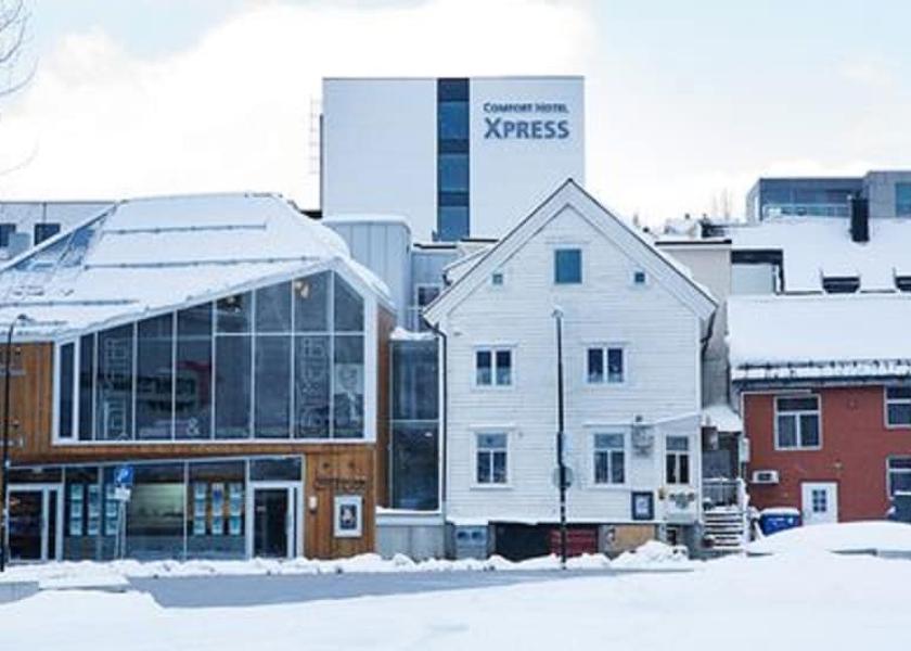 Troms (county) Tromso Facade