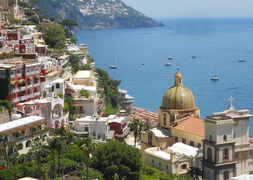 Campania Positano View from Property