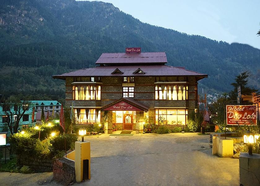 Himachal Pradesh Manali Hotel Exterior