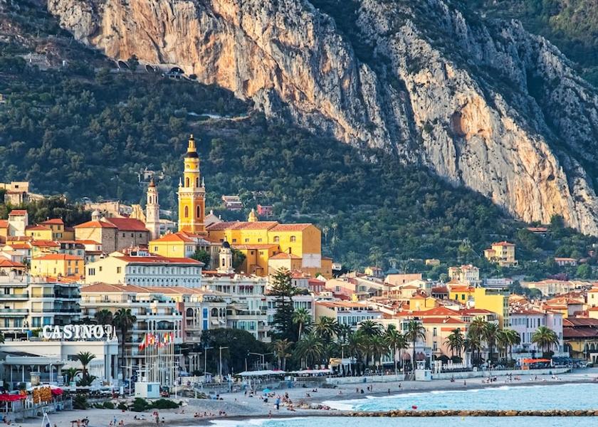 Provence - Alpes - Cote d'Azur Menton Exterior Detail