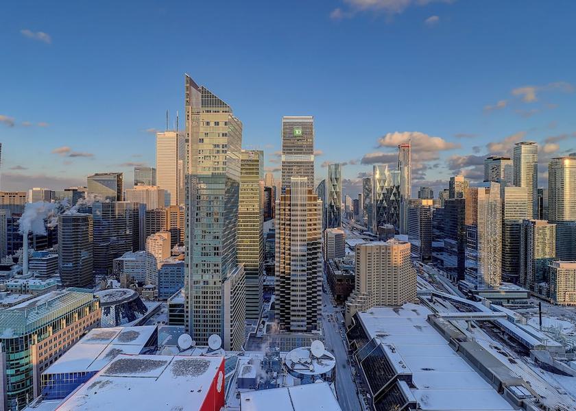 Ontario Toronto View from property