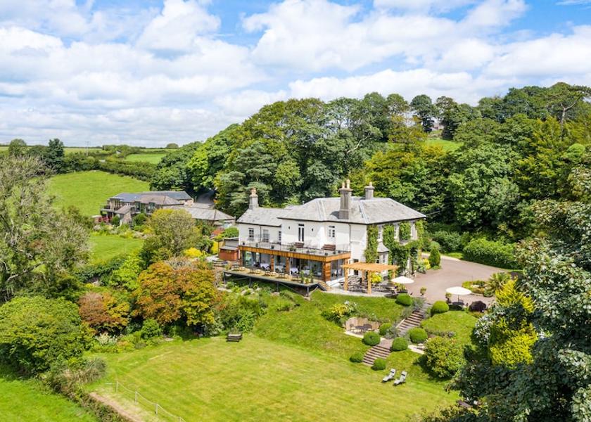 England Tavistock Aerial view