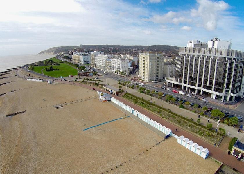 England Eastbourne Aerial View