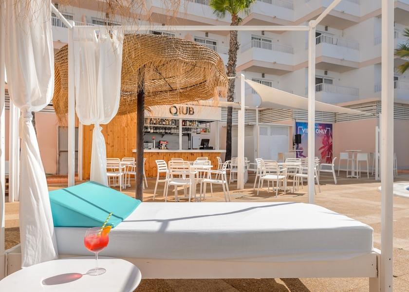 Balearic Islands Ibiza Town Poolside bar