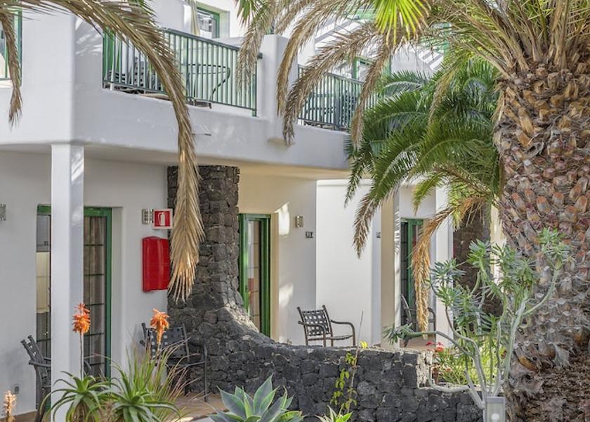 Canary Islands Tías Courtyard view