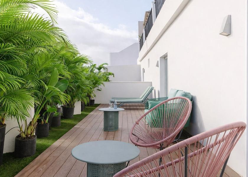 Canary Islands Santa Cruz de Tenerife Terrace/patio