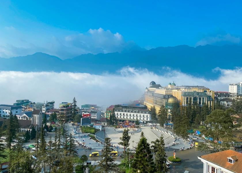 Lao Cai Province Sa Pa View from property