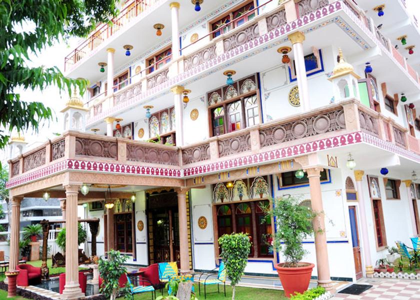 Rajasthan Jaipur Hotel Exterior