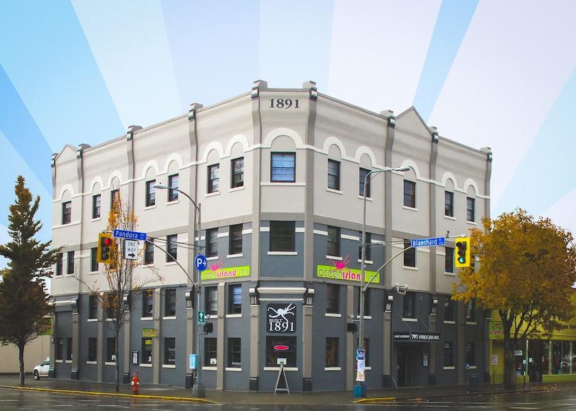 British Columbia Victoria Facade