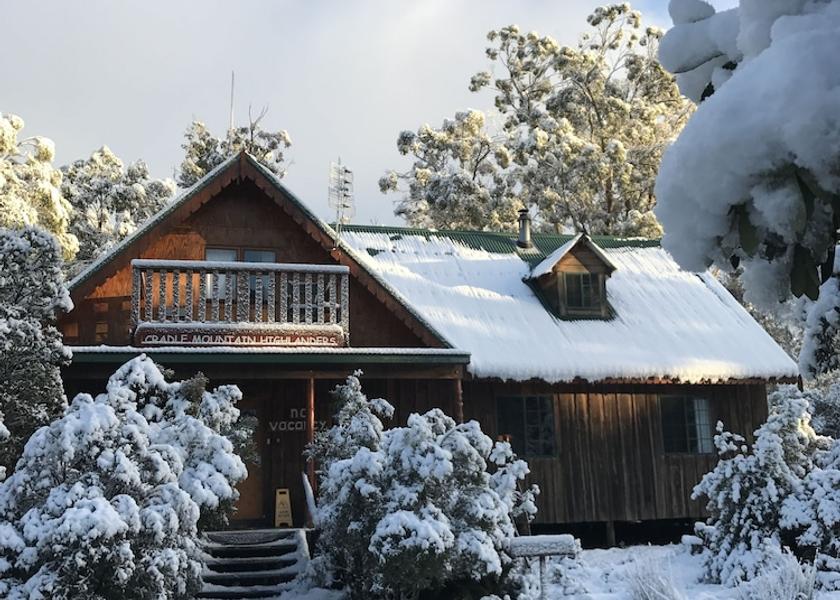 Tasmania Cradle Mountain Front of property