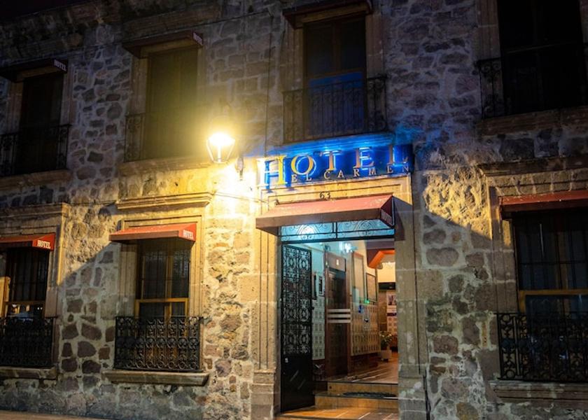 Michoacán Morelia Front of property - evening/night