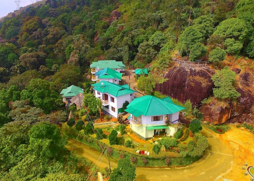 Kerala Munnar Aerial view