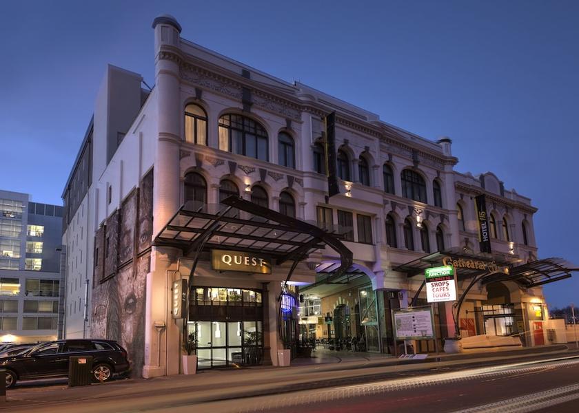 Canterbury Christchurch Front of property - evening/night