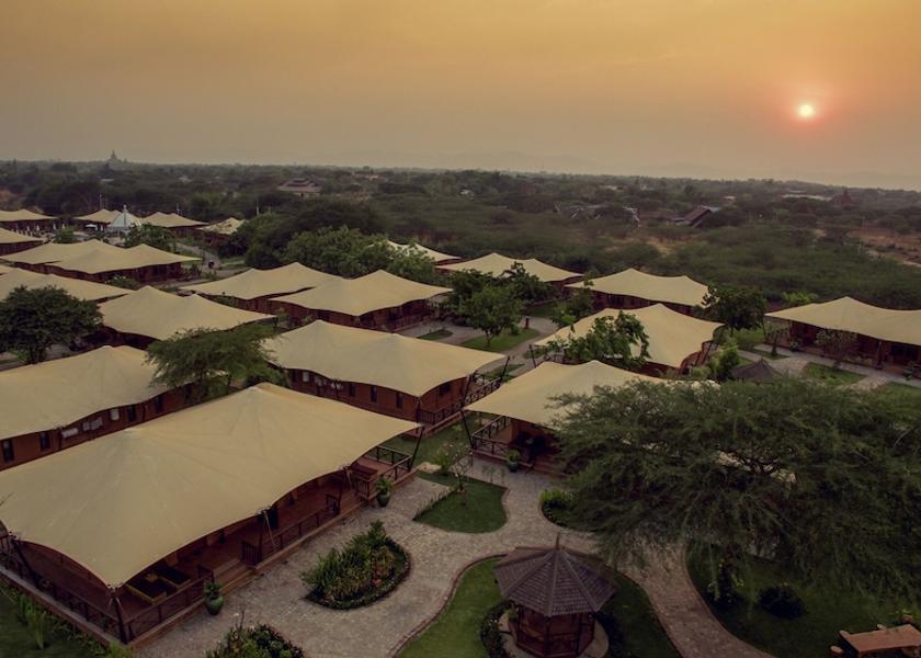 Mandalay Region Nyaung-U Aerial View
