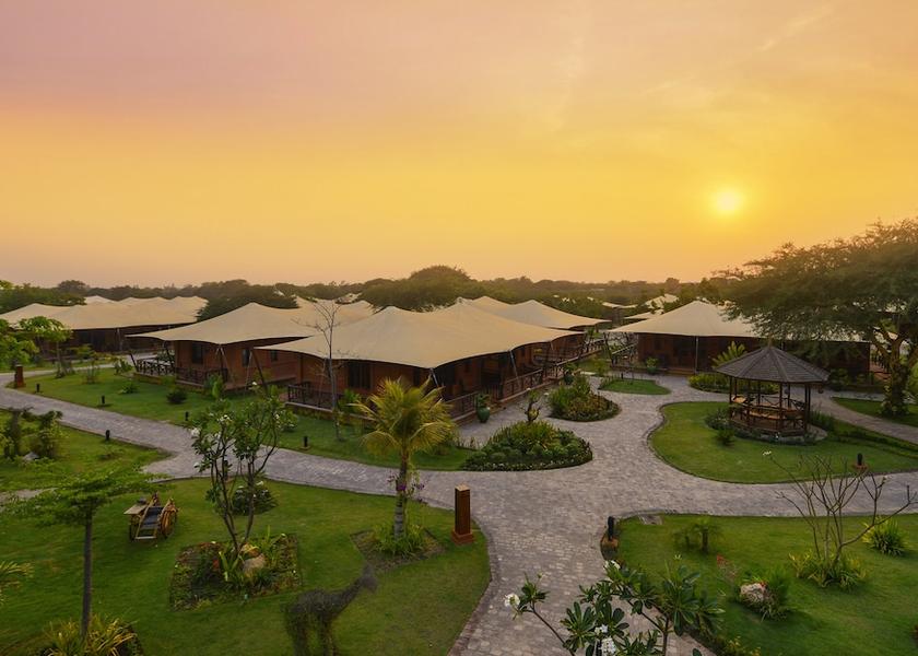 Mandalay Region Nyaung-U Aerial View