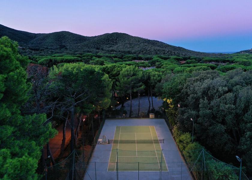 Tuscany Castiglione Della Pescaia Tennis Court