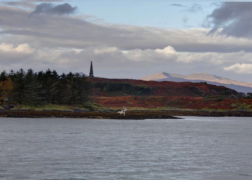 Scotland Oban View from Property