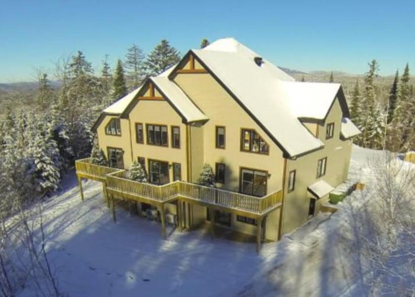 Quebec Mont-Blanc Aerial View