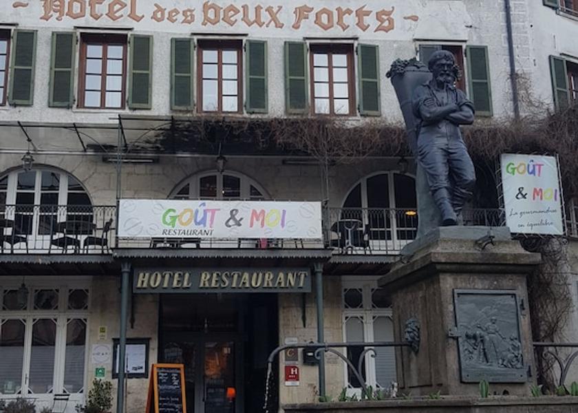 Bourgogne-Franche-Comte Salins-les-Bains Facade