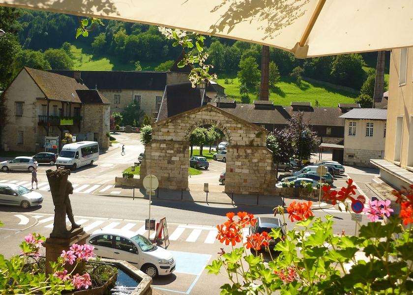 Bourgogne-Franche-Comte Salins-les-Bains View from Property