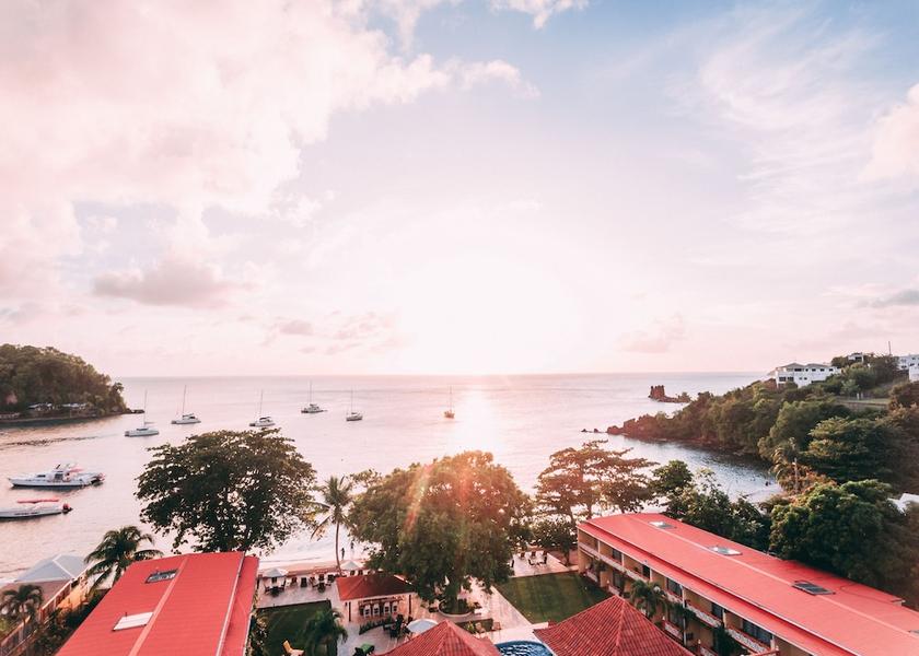 Saint George Villa Aerial View
