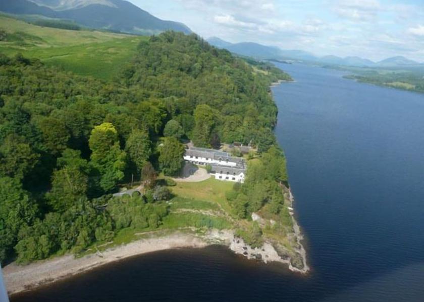 Scotland Taynuilt Aerial View