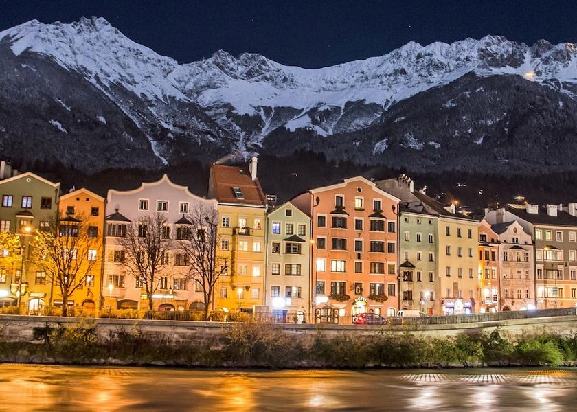 Front of property - evening/night