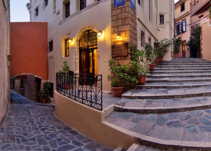 Crete Island Chania Facade