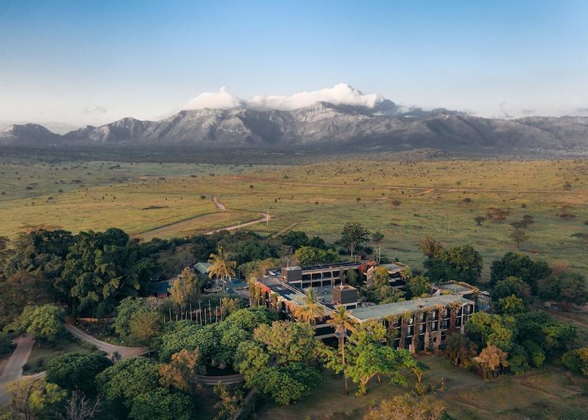 Taita-Taveta County Taita Hills Aerial view