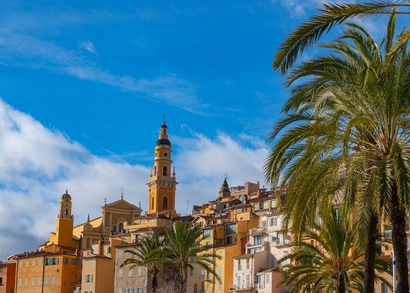 Provence - Alpes - Cote d'Azur Menton Exterior Detail