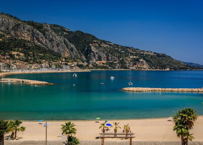 Provence - Alpes - Cote d'Azur Menton Beach