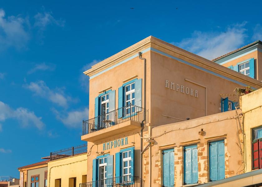 Crete Island Chania Facade