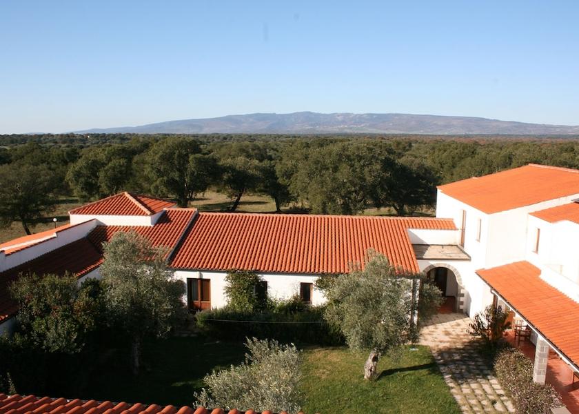 Sardinia Abbasanta Aerial View