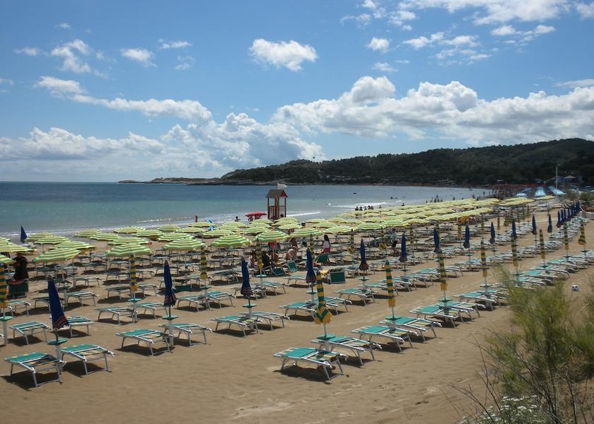 Puglia Peschici Beach