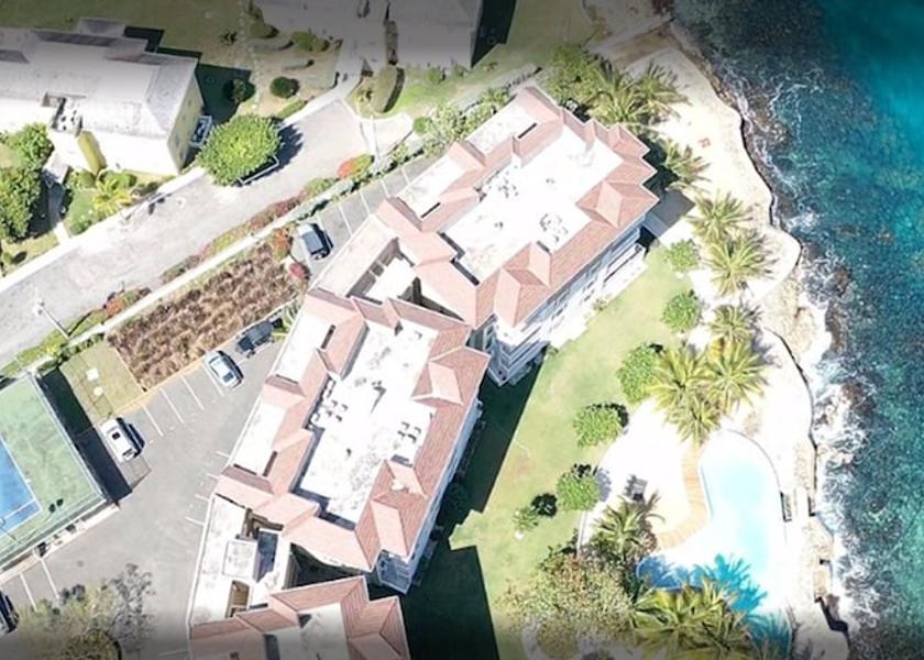 Saint James Tower Isle Aerial View