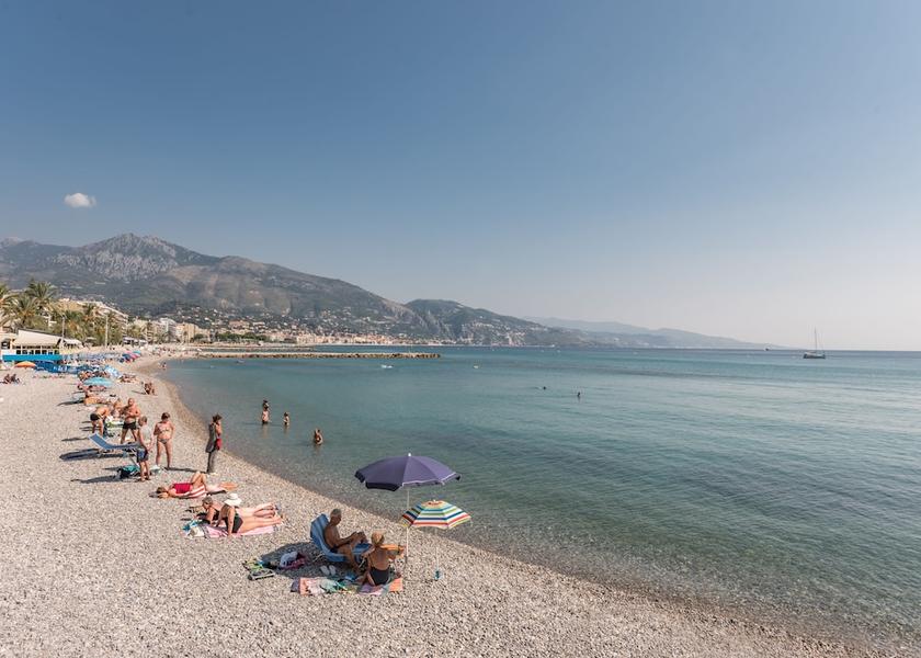 Liguria Ventimiglia Beach