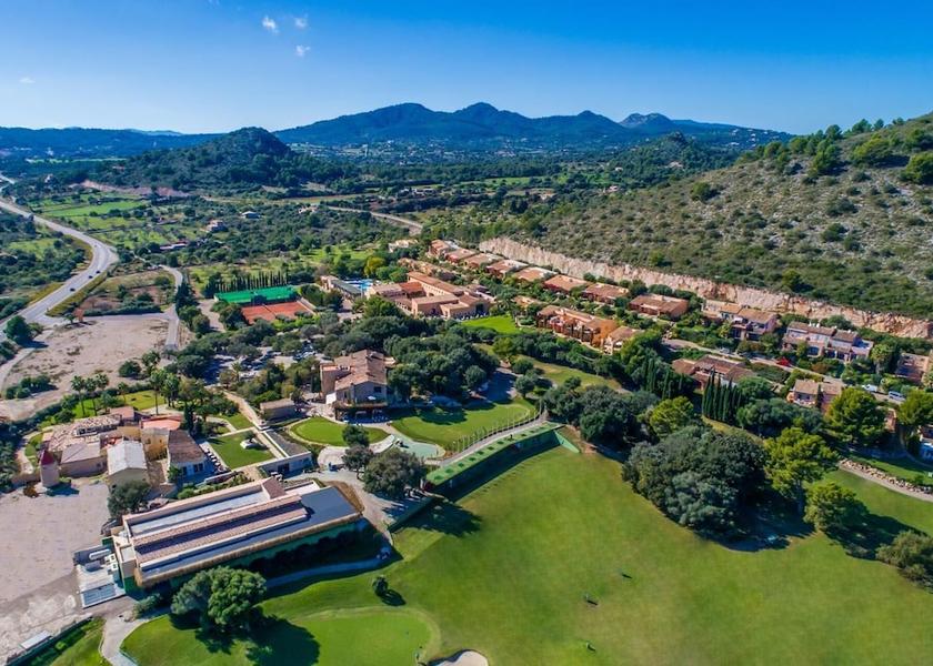 Balearic Islands Son Servera Aerial view