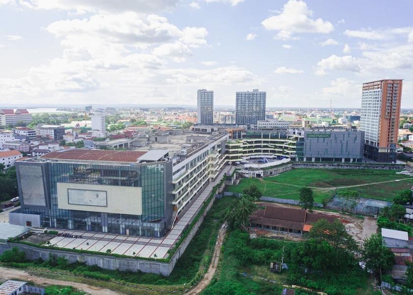 Vientiane Vientiane City view from property