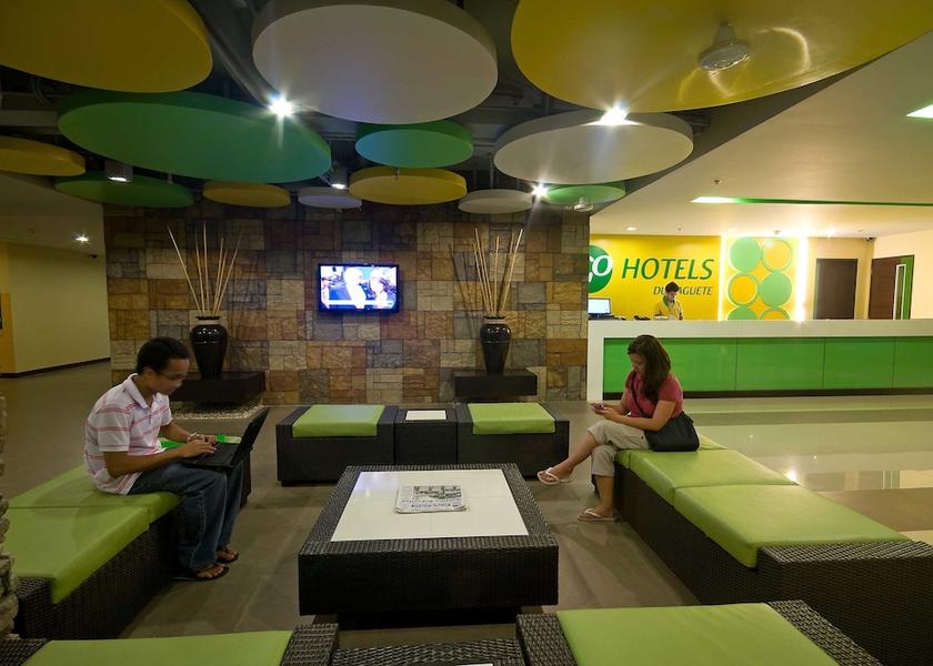 Central Visayas Dumaguete Lobby sitting area