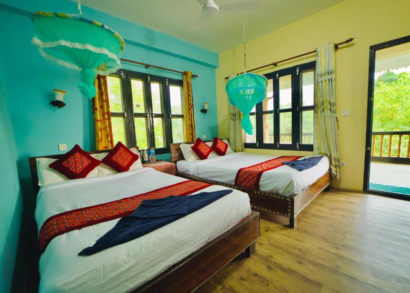 Bagmati Sauraha Double or Twin Room with Garden View