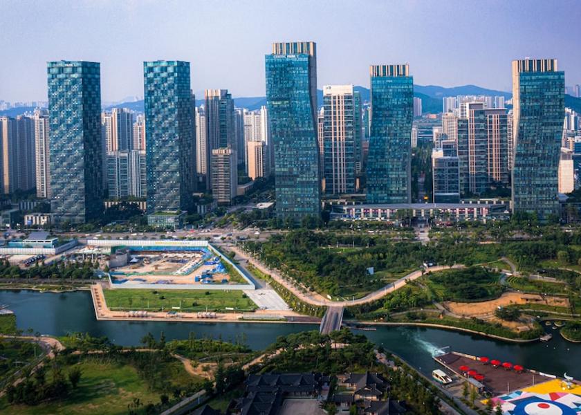 City view from property