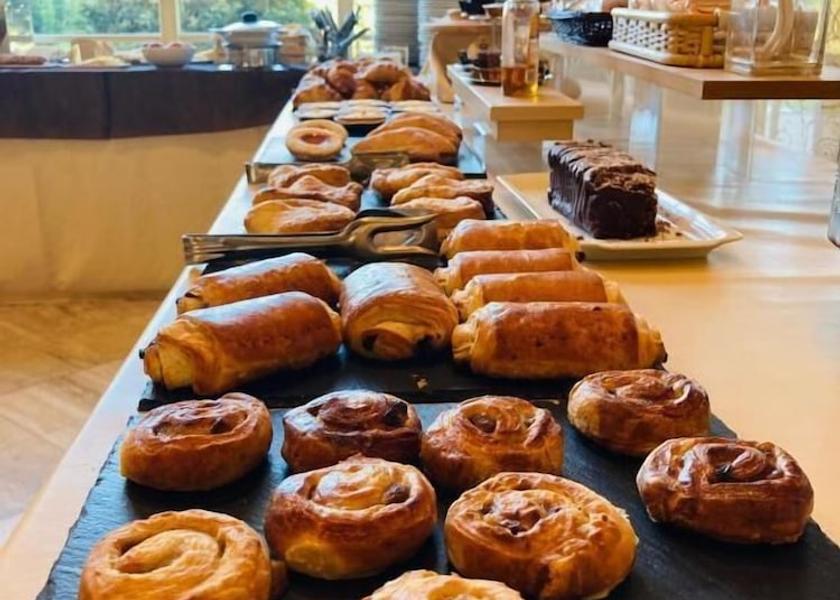 Tuscany Fucecchio Breakfast meal